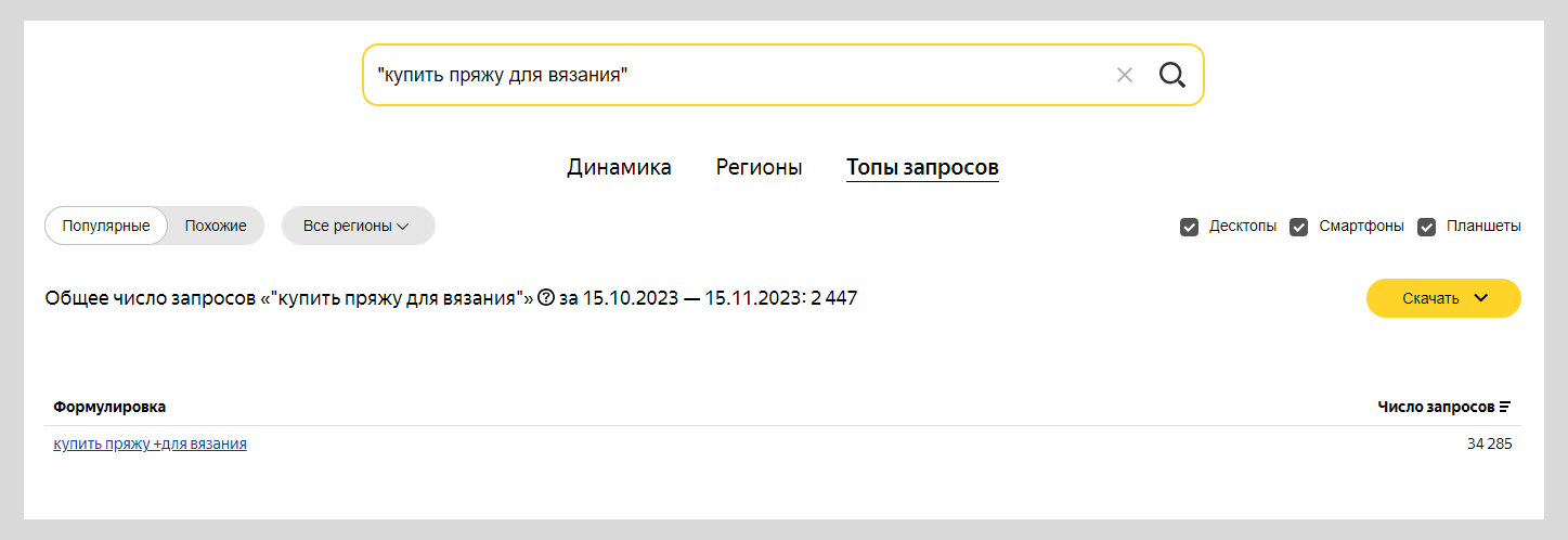 Результаты по запросу, зафиксированному оператором ""