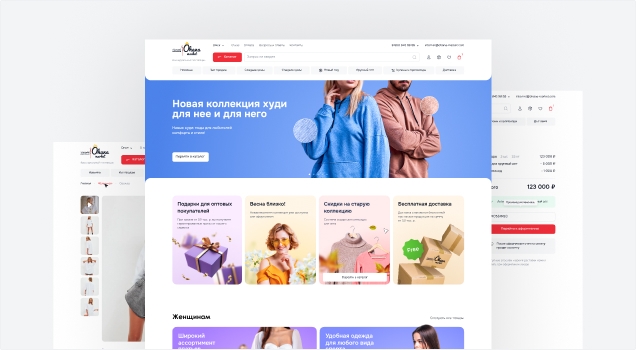 Разработали новый сайт и дизайн для производителя одежды Ohana Market