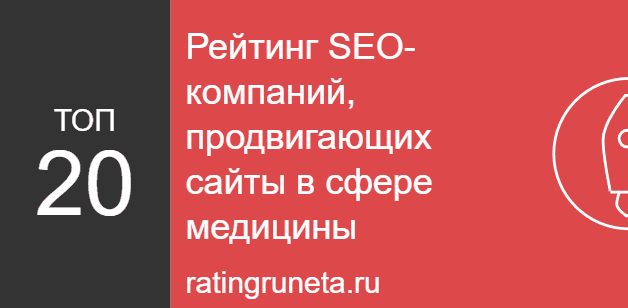 Рейтинг SEO-компаний, продвигающих сайты в сфере медицины