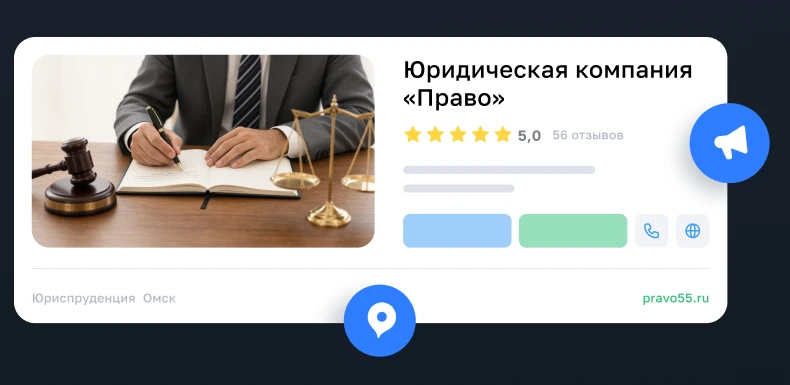 Карточка компании в Яндекс Бизнесе